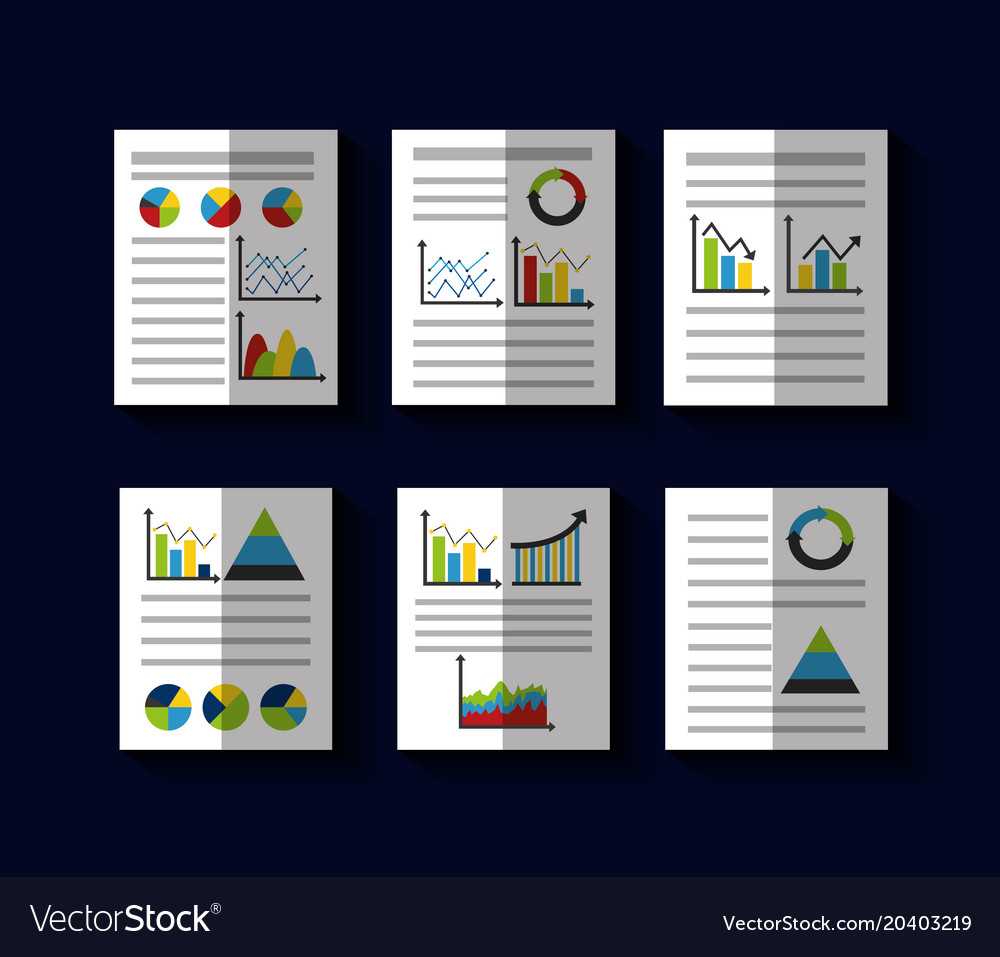Statistics Data Business Report Template Style Intended For Illustrator Report Templates
