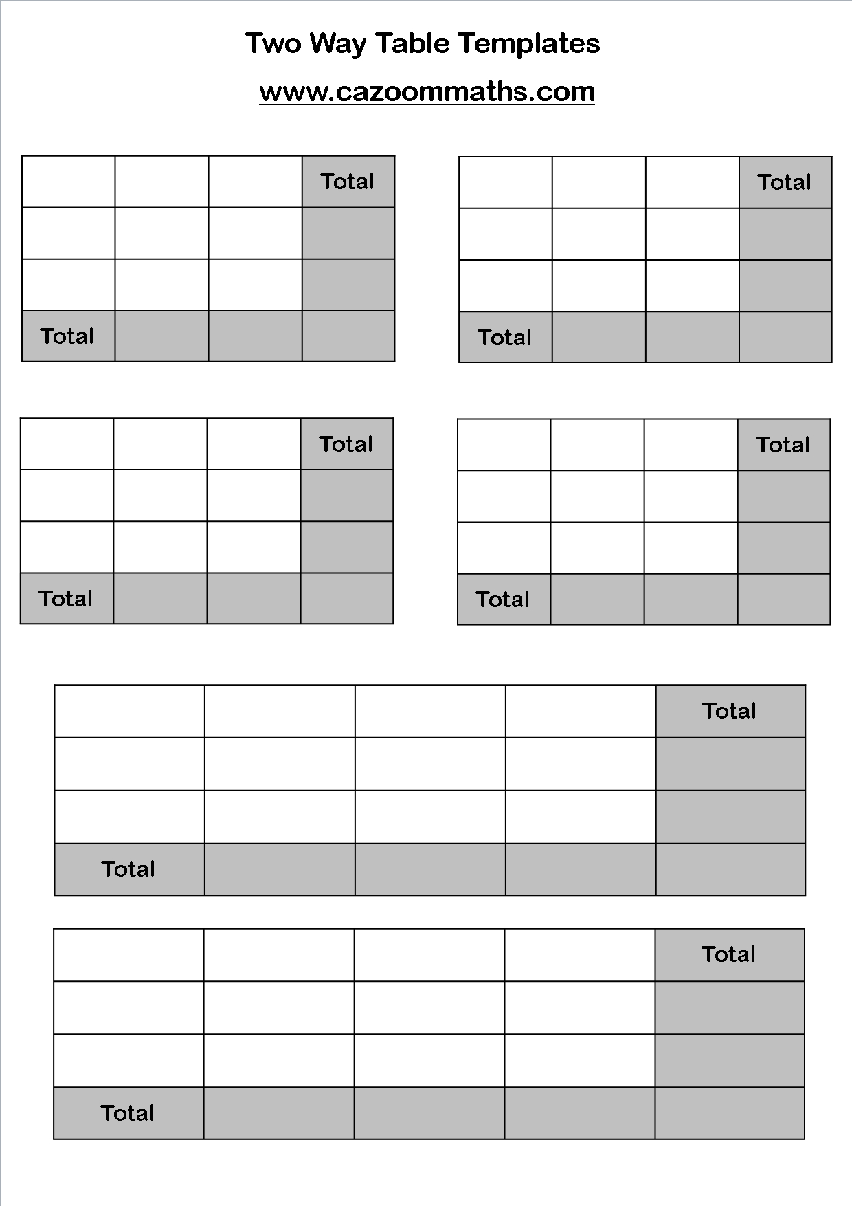 Statistics Teaching Resources | Ks3 And Ks4 Statistics Throughout Blank Stem And Leaf Plot Template