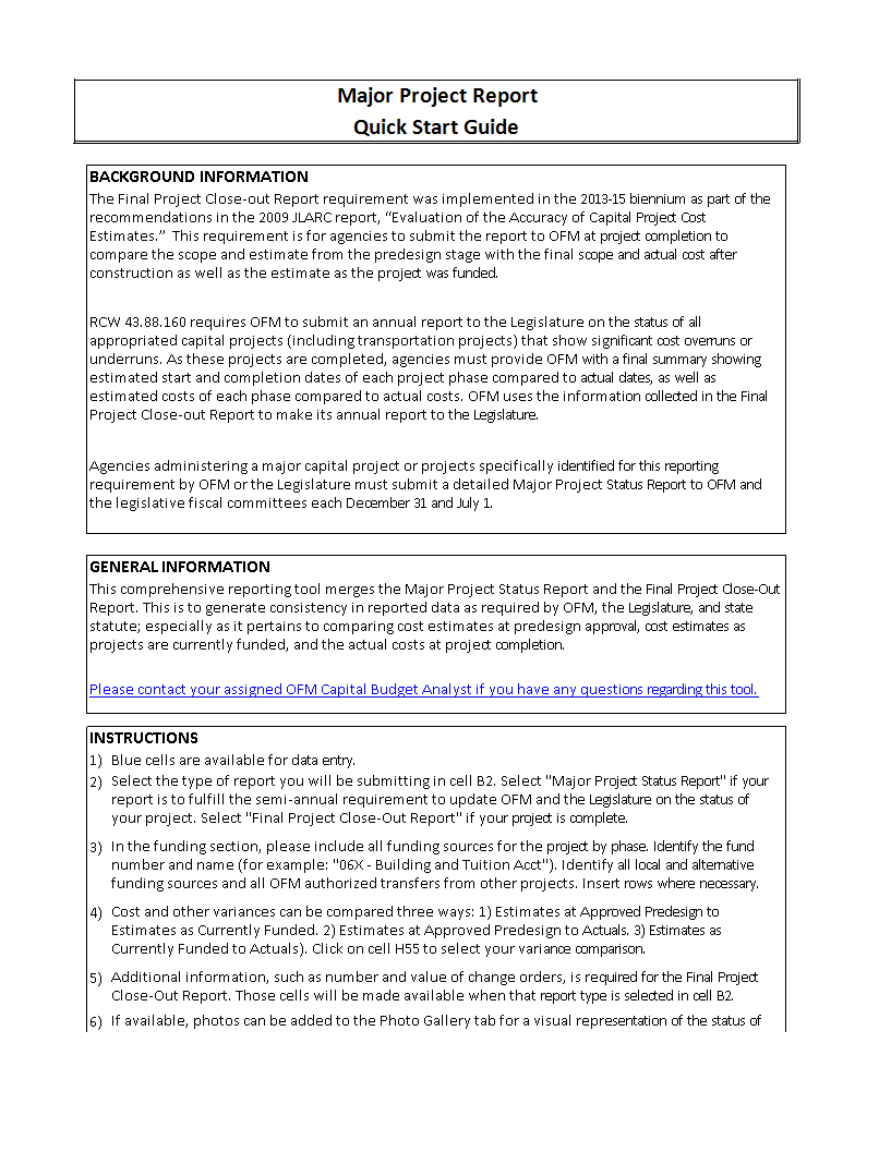 Status Report Template Sample | Templates At Throughout State Report Template