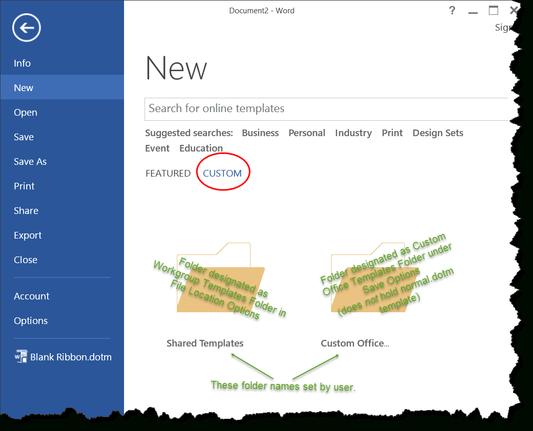 Templates In Microsoft Word - One Of The Tutorials In The For How To Create A Template In Word 2013