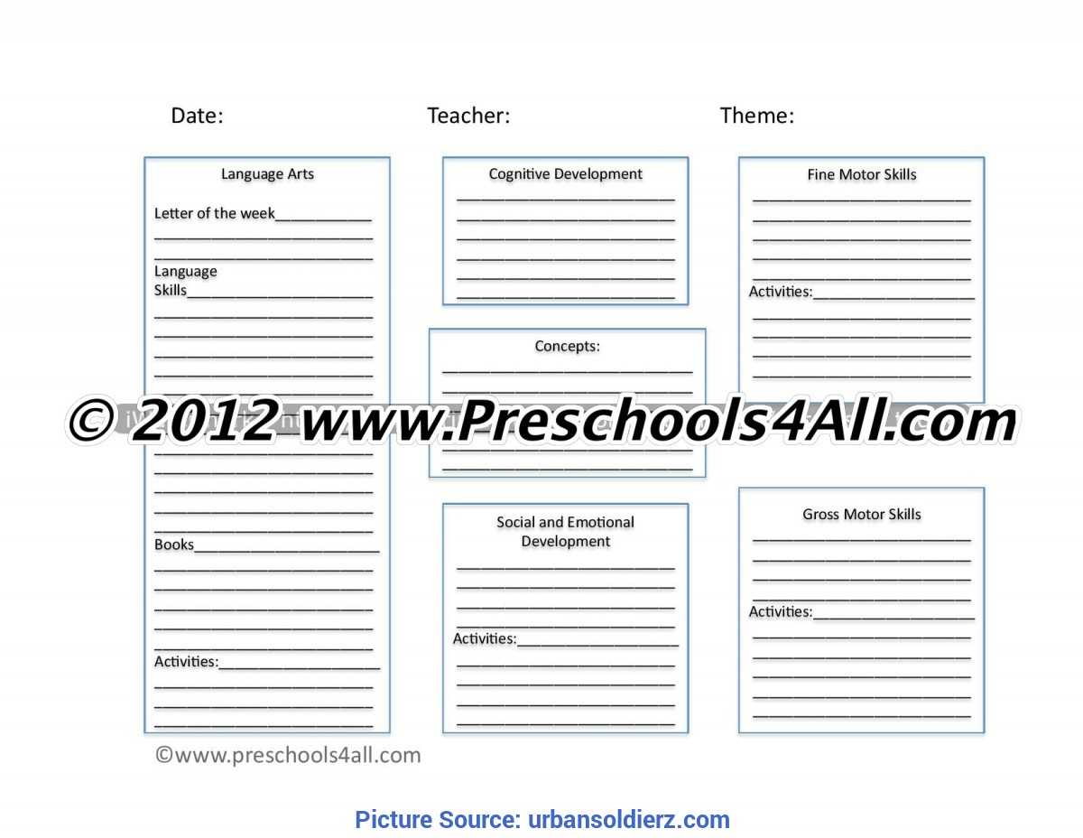 Typical Infant Lesson Plans For Daycare Daycare Infant Daily Within Daycare Infant Daily Report Template