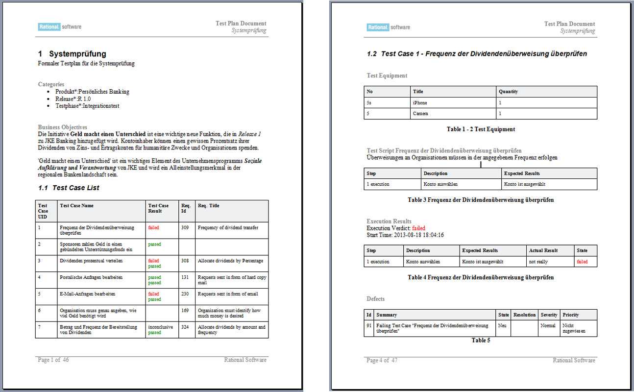 Using Ibm Rational Publishing Engine To Generate Compliance For Test Result Report Template