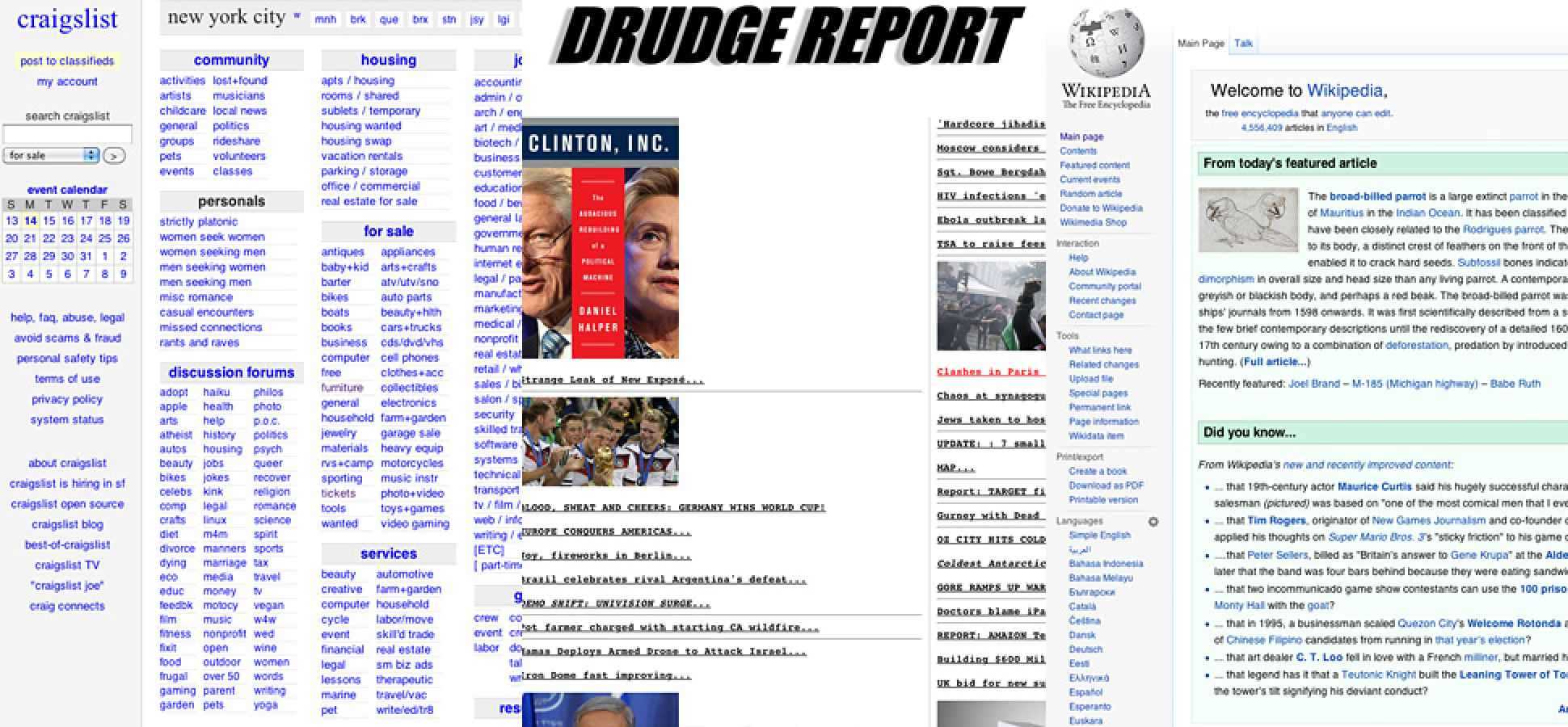 When It Pays To Have An Ugly Website | Inc In Drudge Report Template
