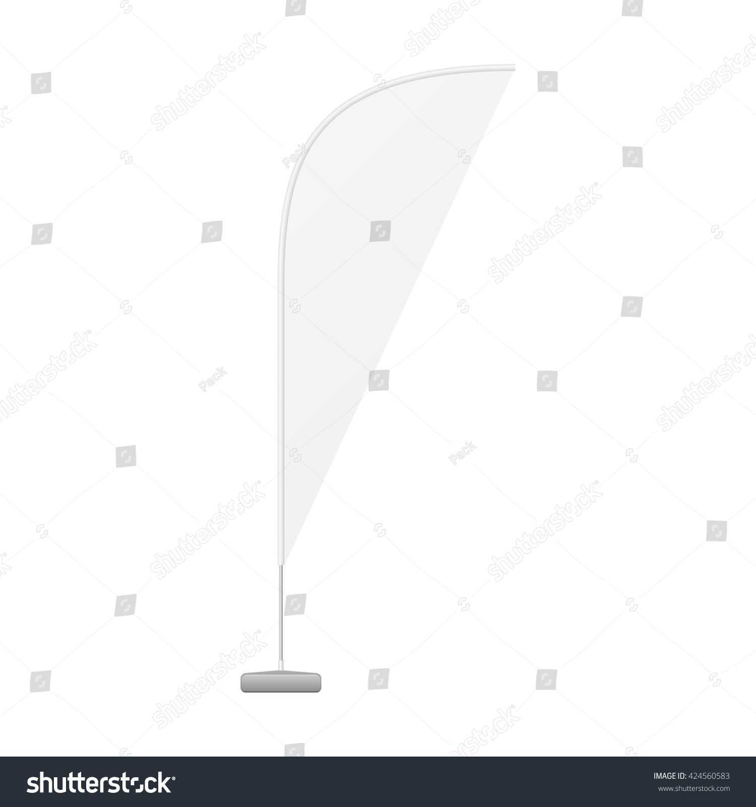 White Outdoor Shark Fin Blade Feather Stock Vector (Royalty In Sharkfin Banner Template