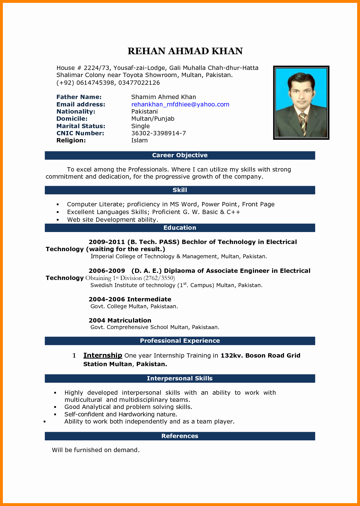 Word Resume Template Free Download Office Templates Cv Intended For How To Make A Cv Template On Microsoft Word