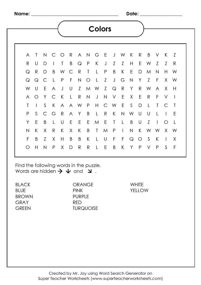 Word Search Puzzle Generator In Word Sleuth Template