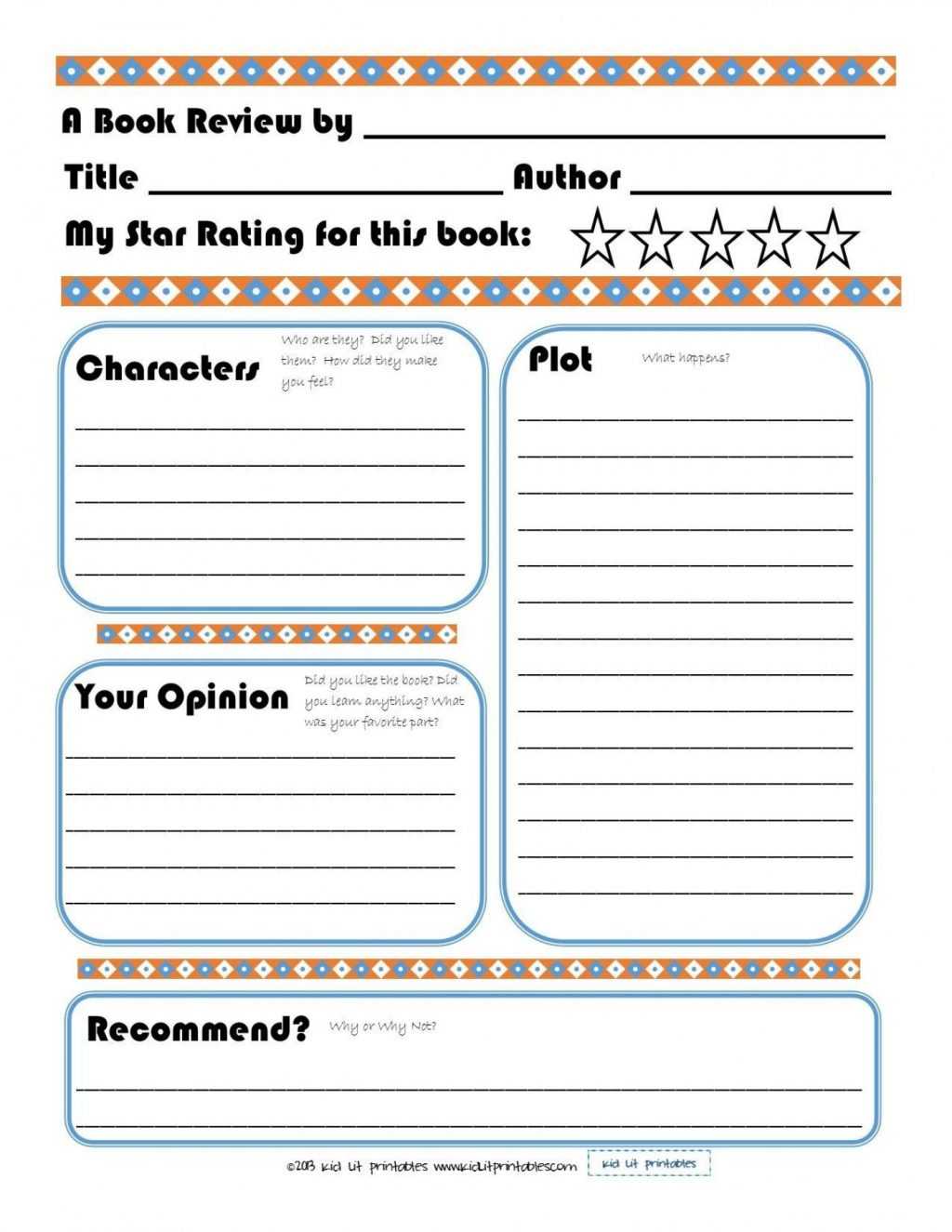 Worksheet Ideas ~ Worksheet Ideas Book Report Template For First Grade Book Report Template