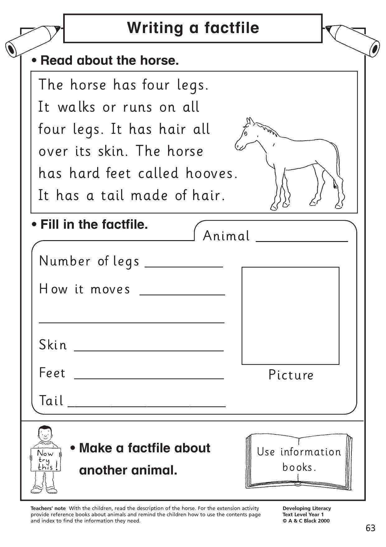 Writing Composition Resources For Fs, Ks1 And Ks2 – Teachit Intended For Report Writing Template Ks1