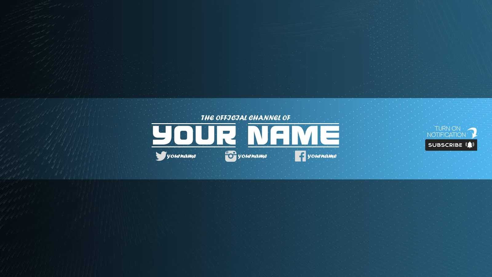 Zuhair Baloch: Free Youtube Banner Template #33 Download Now In Banner Template For Photoshop